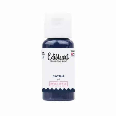 Sweet Sticks Edible Art Paint -Navy Blue